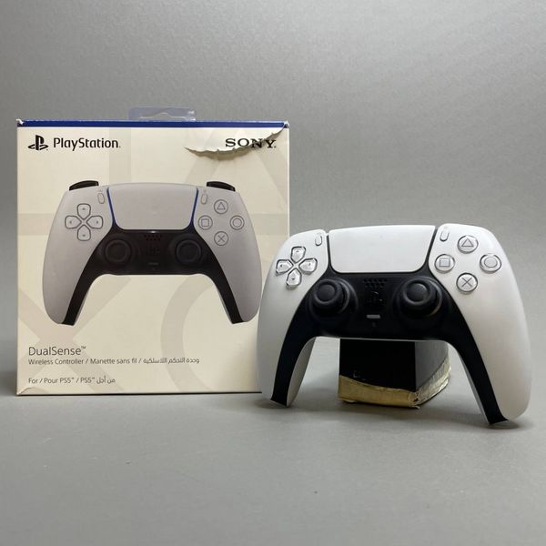 Беспроводной геймпад Sony PlayStation DualSense белый для: PlayStation 5 (CFI-ZCT1J)