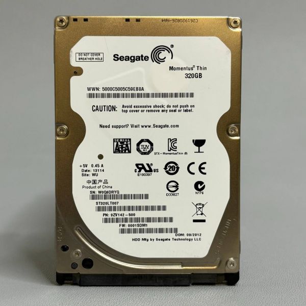 Жесткий диск Seagate ST320LT007 320Gb 7200 SATAII 2,5