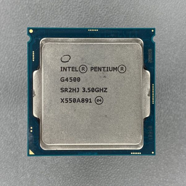 Процессор Intel Pentium G4500 LGA1151, 2 x 3500 МГц, OEM