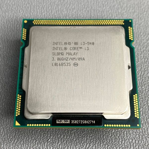 Процессор Intel Core i3-540 LGA1156, 2 x 3067 МГц, OEM