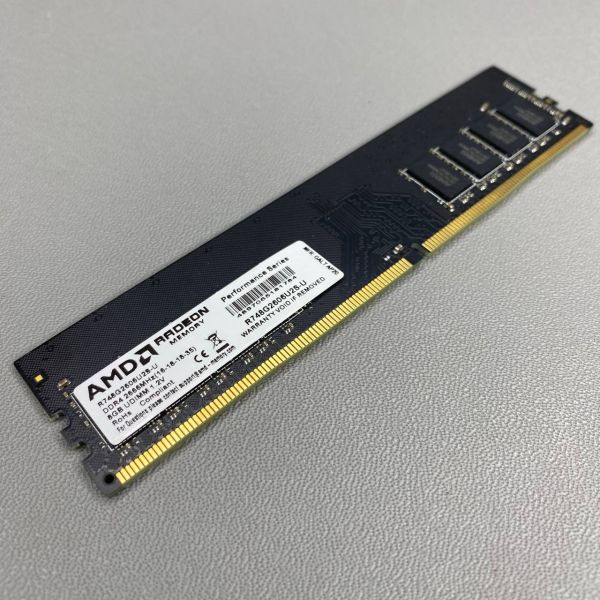Оперативная память AMD Radeon R7 Performance Series R748G2606U2S-U DDR4 - 1x 8ГБ 2666МГц, DIMM, Ret