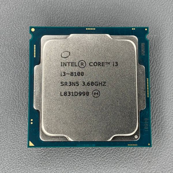 Процессор Intel Core i3-8100 LGA1151 v2, 4 x 3600 МГц, OEM