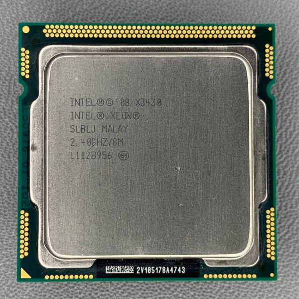 Процессор Intel Xeon X3430 Lynnfield LGA1156, 4 x 2400 МГц, OEM