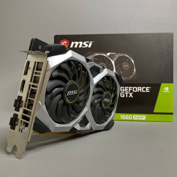 Видеокарта MSI GeForce GTX 1660 SUPER VENTUS XS OC 6GB