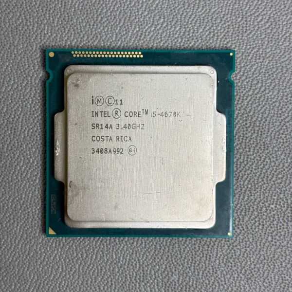 Процессор Intel Core i5-4670K Haswell LGA1150, 4 x 3400 МГц OEM