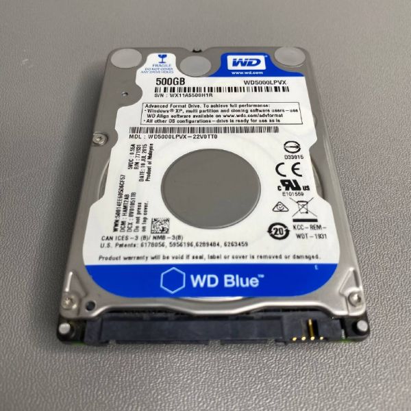 Жесткий диск Western Digital WD Blue 500 ГБ WD5000LPVX