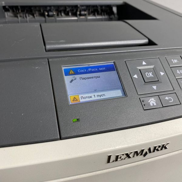 Принтер лазерный Lexmark MS510dn, ч/б, A4, белый/серый