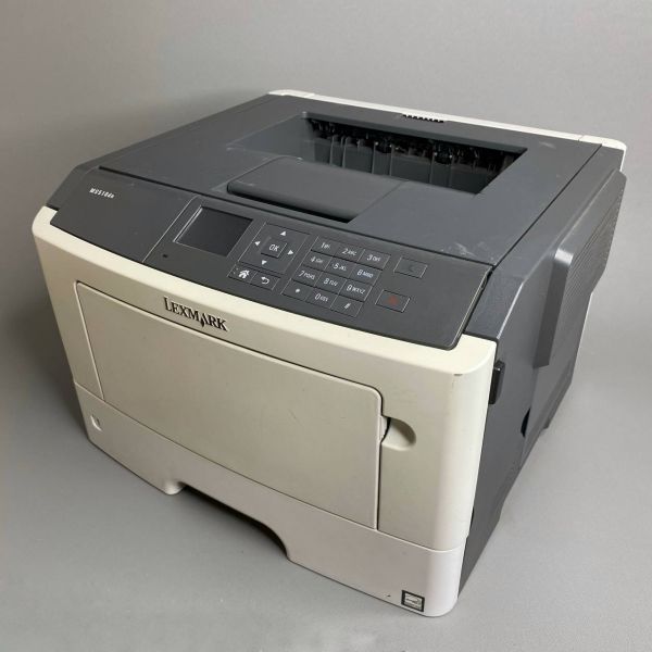 Принтер лазерный Lexmark MS510dn, ч/б, A4, белый/серый