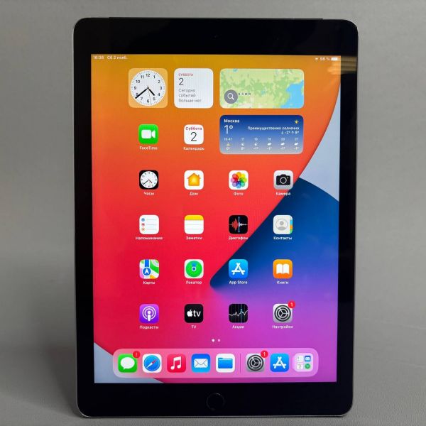 9.7'' Планшет Apple iPad Air 2  RU, 2/16 ГБ Wi-Fi + Cellular grey