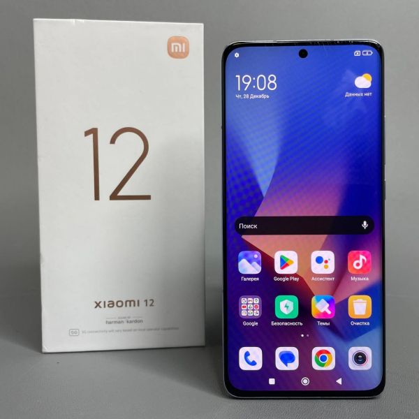 Смартфон Xiaomi 12 8/256 ГБ Global, Dual nano SIM, синий