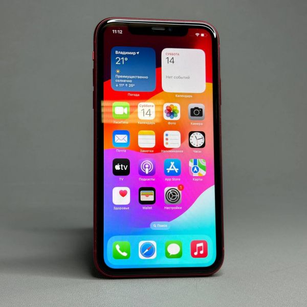 Смартфон Apple iPhone 11 64 ГБ, Dual: nano SIM + eSIM, (PRODUCT)RED