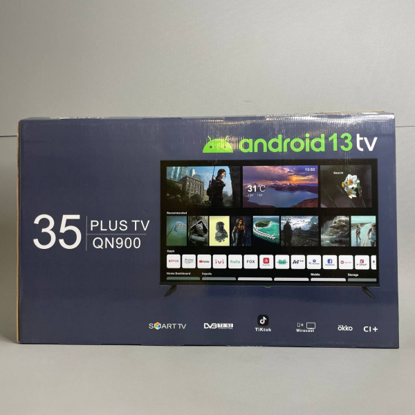 32'' Smart (Андроид 13) Телевизор QN900 Plus TV  черный