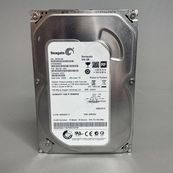 Жесткий диск Seagate Barracuda 500 ГБ ST500DM002