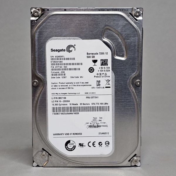 Жесткий диск Seagate Barracuda 500 ГБ ST3500413AS