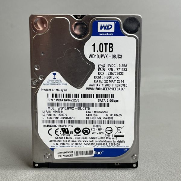 Жесткий диск Western Digital WD Blue 1 ТБ WD10JPVX