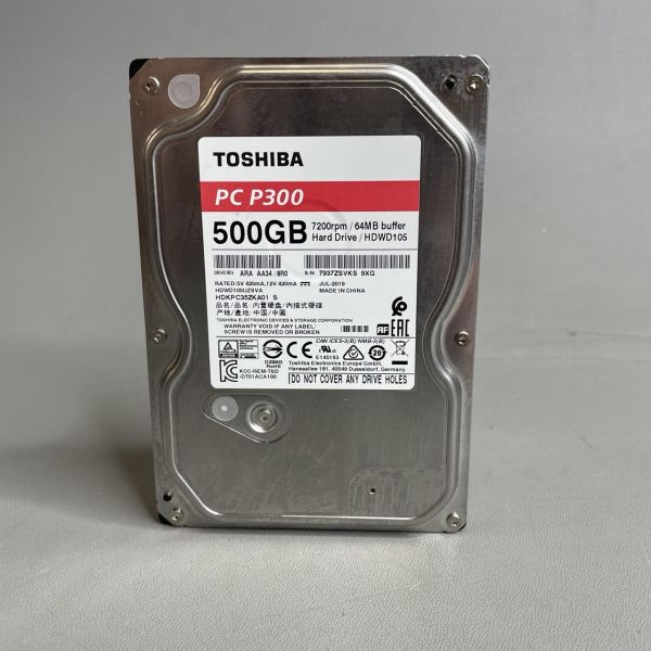 Жесткий диск Toshiba 500 ГБ HDWD105UZSVA