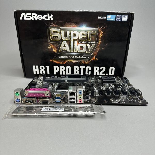 Материнская плата ASRock H81 Pro BTC R2.0