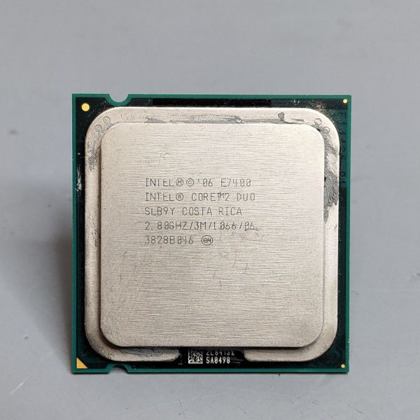 Процессор Intel Core 2 Duo E7400 LGA775, 2 x 2800 МГц, OEM