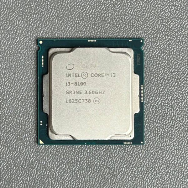 Процессор Intel Core i3-8100 LGA1151 v2, 4 x 3600 МГц, OEM