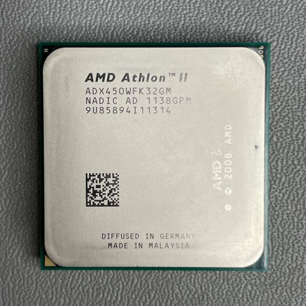 Процессор AMD Athlon II X3 450 AM3, 3 x 3200 МГц, OEM