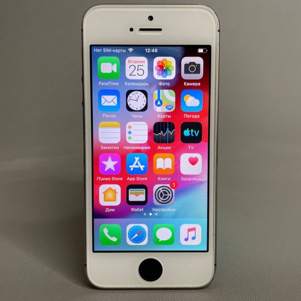 Смартфон Apple iPhone 5S 16 ГБ, 1 SIM, серый космос