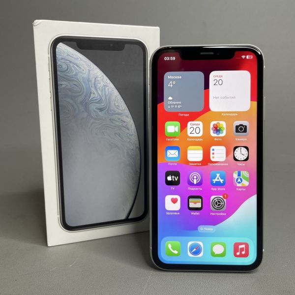 Смартфон APPLE iPhone XR 64Gb, RU, белый