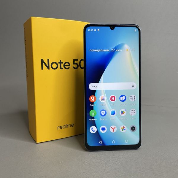 Смартфон realme Note 50 3/64 ГБ RU, Dual nano SIM, небесно-голубой