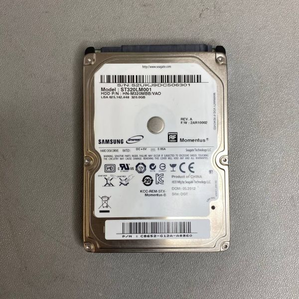 Жесткий диск Seagate Momentus 320 ГБ ST320LM001