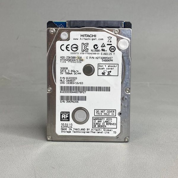 Жесткий диск HGST 320 ГБ HTS545032A7E380