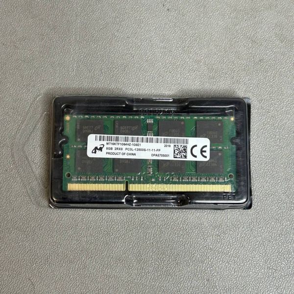 Оперативная память Micron 8 ГБ DDR3L 1600 МГц SODIMM CL11 MT16KTF1G64HZ-1G6E1