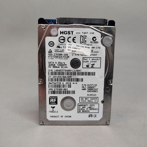 Жесткий диск HGST 320 ГБ HTS725032A7E630