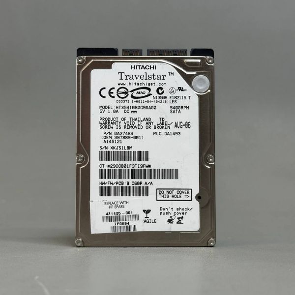 Жесткий диск HGST 80 ГБ HTS541080G9SA00