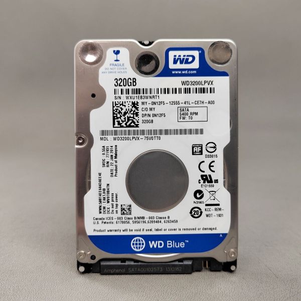 Жесткий диск Western Digital WD3200LPVX 320Gb 5400 SATAIII 2,5