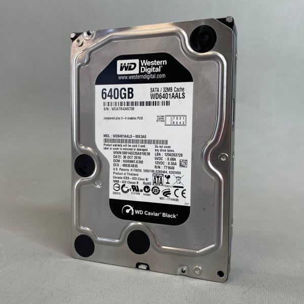 Жесткий диск Western Digital WD6401AALS 640Gb SATAII 3.5