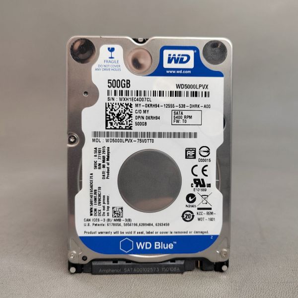 Жесткий диск Western Digital WD Blue 500 ГБ WD5000LPVX