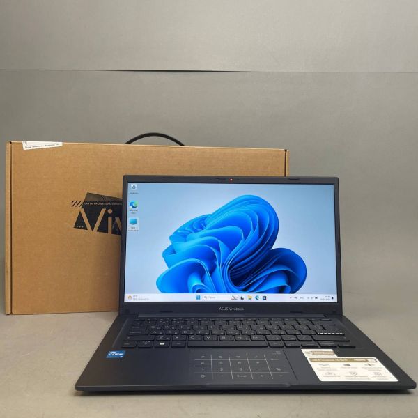 14''  FullHD IPS Ноутбук ASUS VivoBook X1404VA-EB182 синий