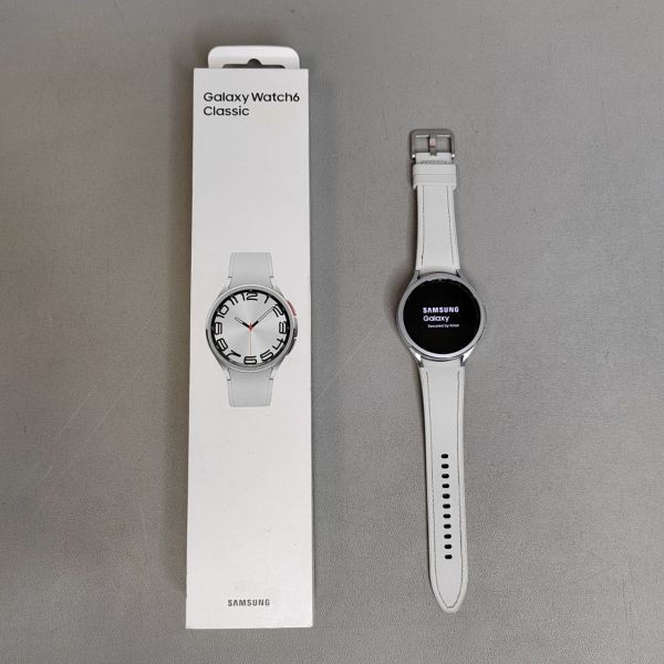 Умные часы Samsung Galaxy Watch 6 Classic 47mm (SM-R960NZSAMEA) для других стран, серебристый