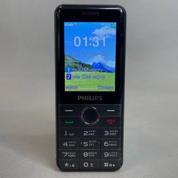 Сотовый телефон PHILIPS E172 Xenium black