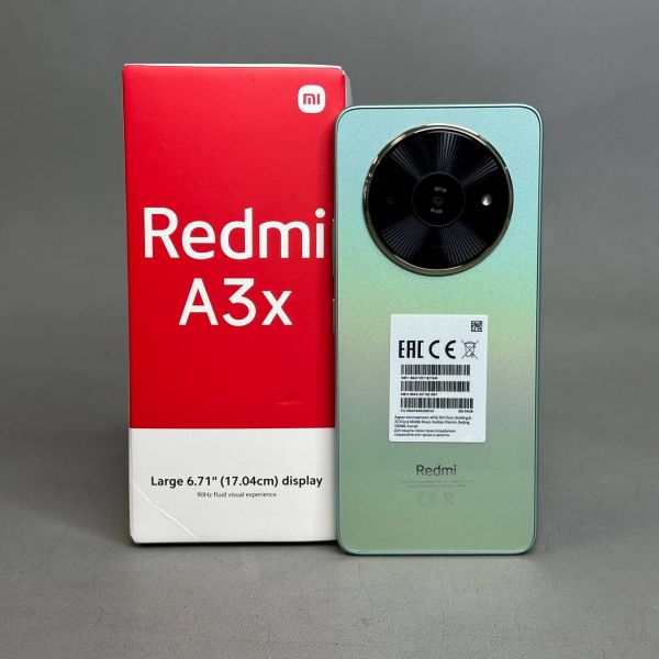 Смартфон Xiaomi Redmi A3x 3/64 ГБ, 2 nano SIM, Aurora Green