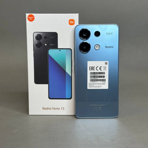 Смартфон Xiaomi Redmi Note 13 4G 8/128 ГБ RU, Dual nano SIM, Ice Blue