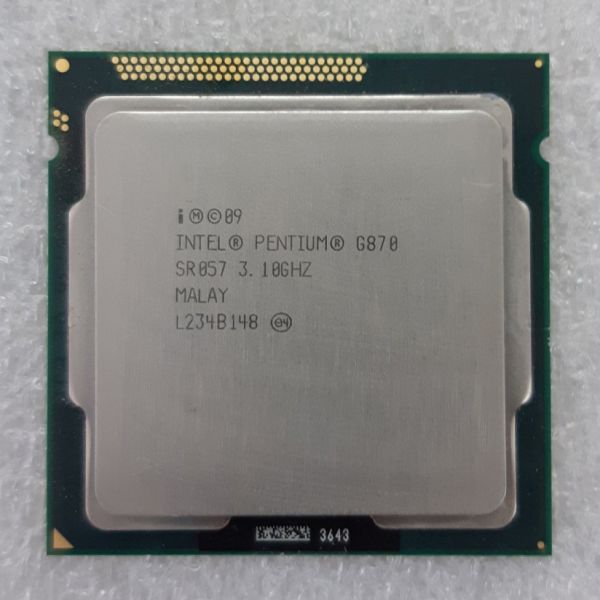 Процессор Intel Pentium G870 Sandy Bridge (3100MHz, LGA1155, L3 3072Kb) OEM